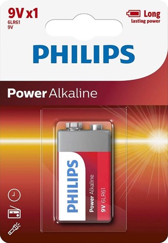 Philips pile 9v alcaline