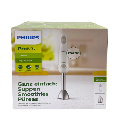 Philips mixeur plongeant promix hr2546 blanc