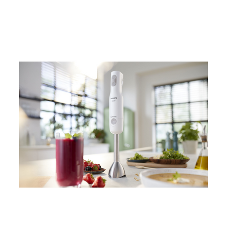 Philips mixeur plongeant promix hr2546 blanc
