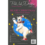 Pink ink designs • clear stempel beary christmas