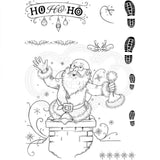 Pink ink designs • clear stempel just be-claus