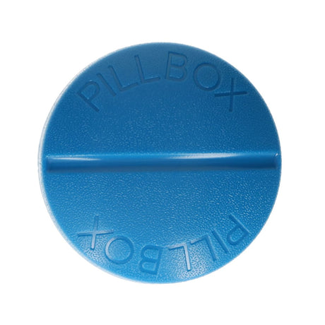 Pilulier Jvdl pilulier 4 compartiments bleu