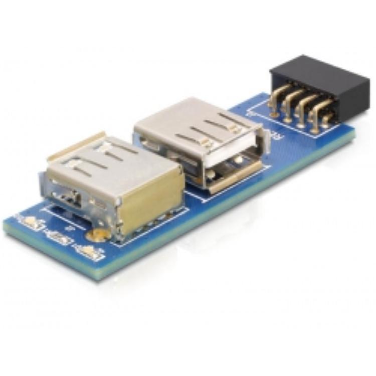 En-tête de broche vers USB A