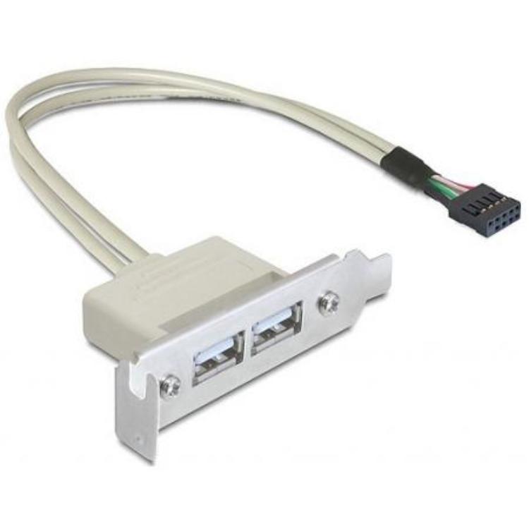 En-tête de broche vers support USB A