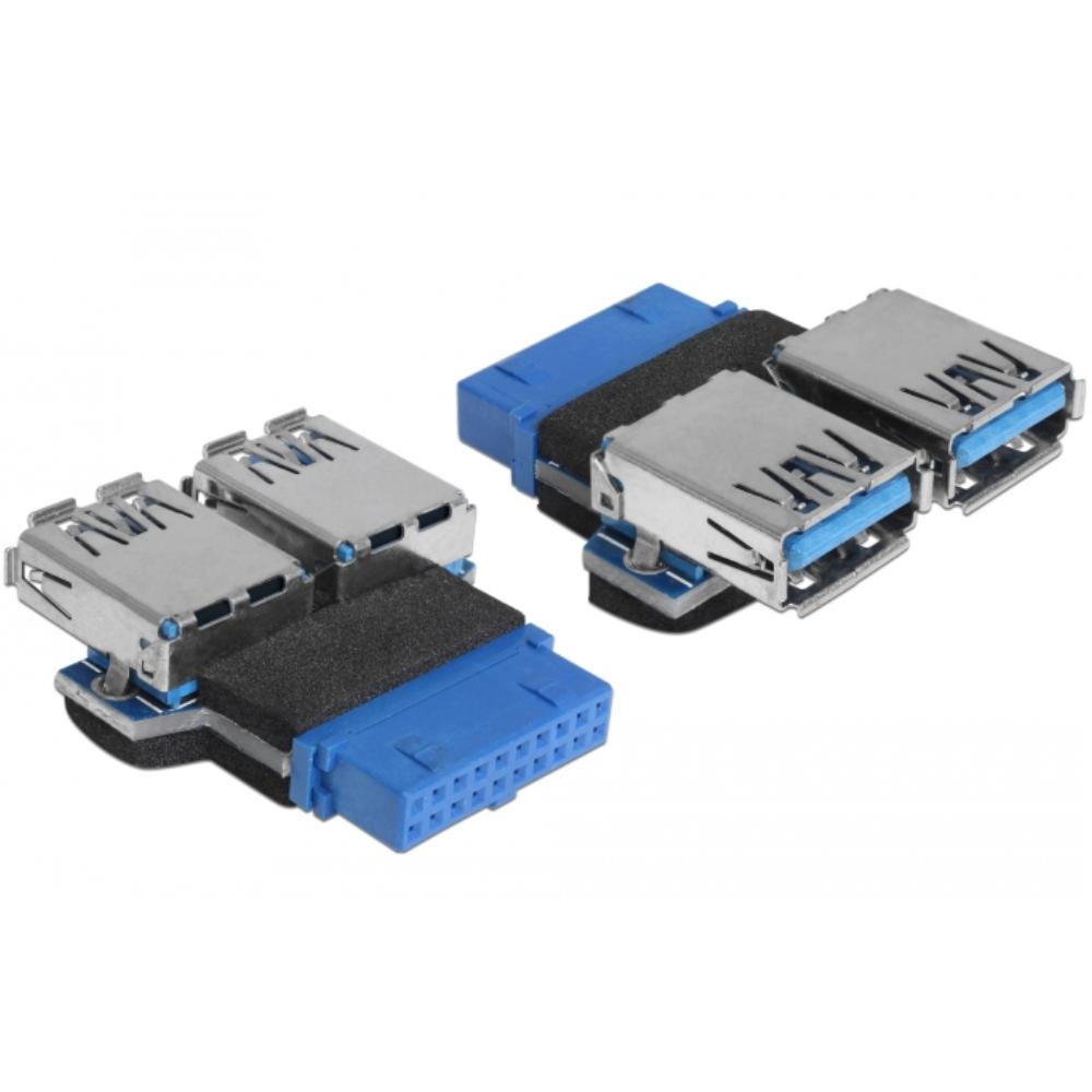 En-tête de broche vers USB A