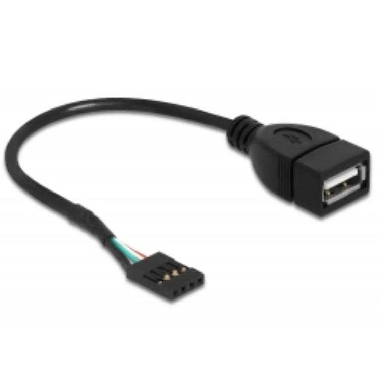 En-tête de broche vers câble USB A