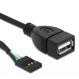 En-tête de broche vers câble USB A