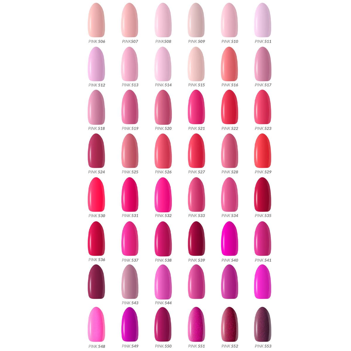 Claresa Vernis Gel UV LED 5 ml Rose 551 Look Classique