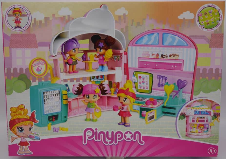 Boulangerie Famosa pinypon avec 1 figurine et de nombreux accessoires