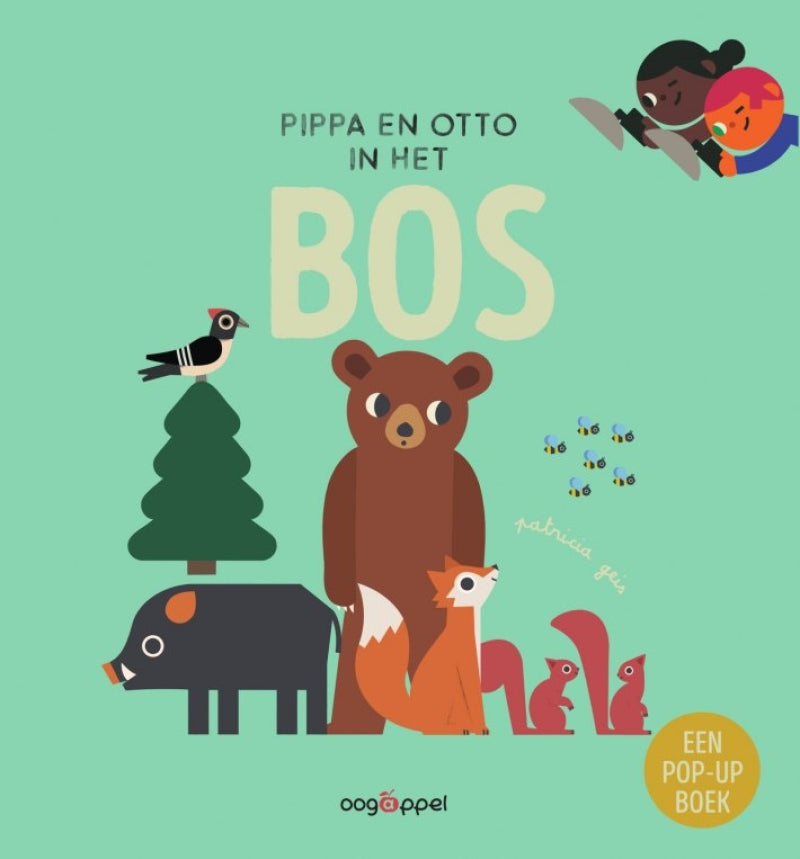 La prunelle des yeux Pippa et Otto dans la forêt - un livre pop-up