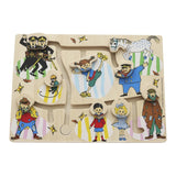 Ngk Pippi Laous - puzzle coulissant en bois
