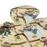 Ngk Pippi Laous - puzzle coulissant en bois