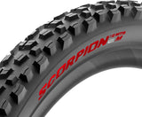 Pirelli scorpion™ e-mtb m - pneu pliable tout terrain mixte 29x2,6 hyperwall color edition