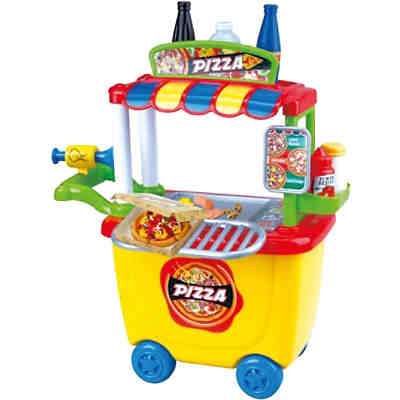 Playgo play-doh - chariot de pizzeria avec argile et attributs