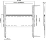 Support TV plat