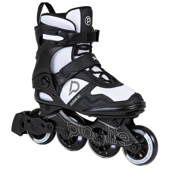 Playlife Cloud Fitness en ligne Skates 82A Black White Taille 39