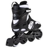 Playlife Cloud Fitness en ligne Skates 82A Black White Taille 39