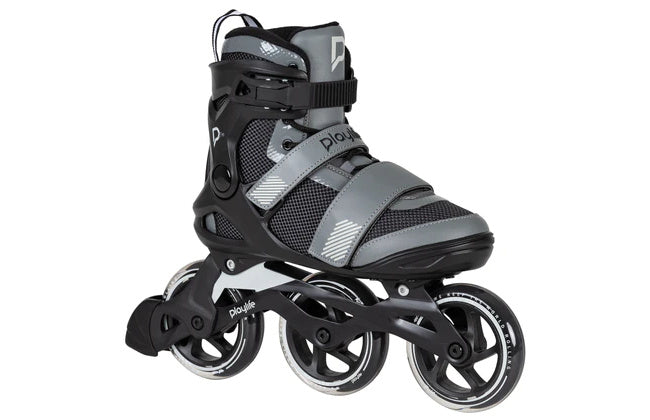 PlayLife GT 110 Fitness Inlineskates Black Grey Taille 44