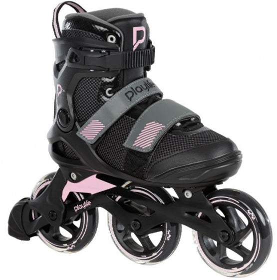 PlayLife - Fitness GT 110 Skates en ligne 80a Rose noir taille 42