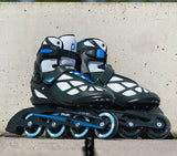 Playlife en ligne patins noir 80 softboot 82a noir taille 40