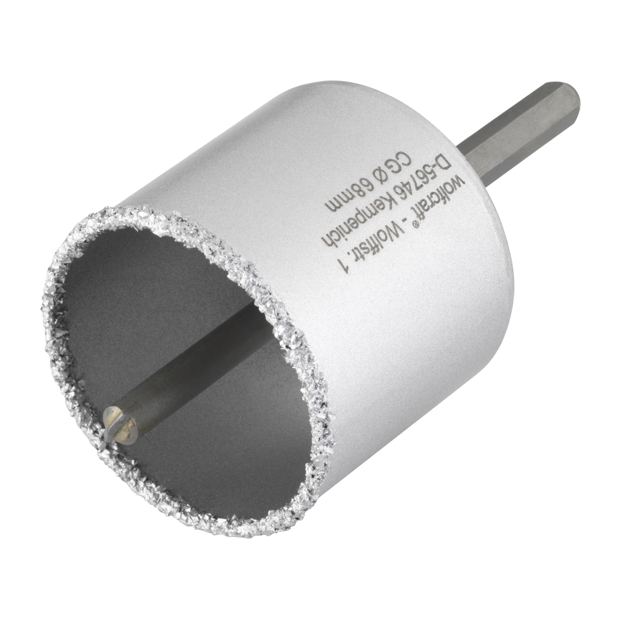 Wolfcraft Holborkroon avec entrée 68 mm gris