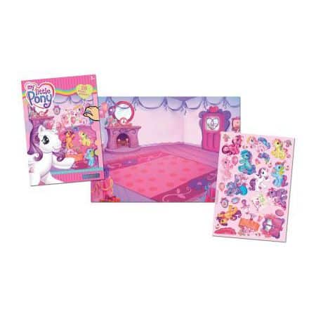 Autocollants de fenêtre Van der Doelen de My Little Pony avec panorama