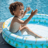 Paradis des palmiers | piscine bébé bleue ø 100 cm