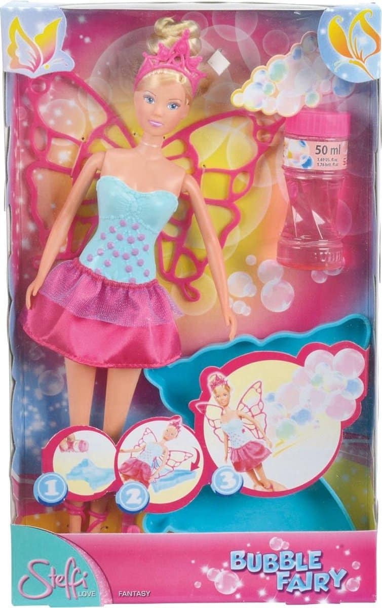 Simba Steffi Love Bubble Fairy fait des bulles