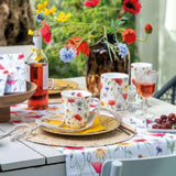 Bougie d'ambiance petite prairie de coquelicots