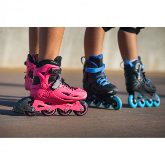Power Rangers One Stargaze Inline Skates 85A Pink Size 33 36
