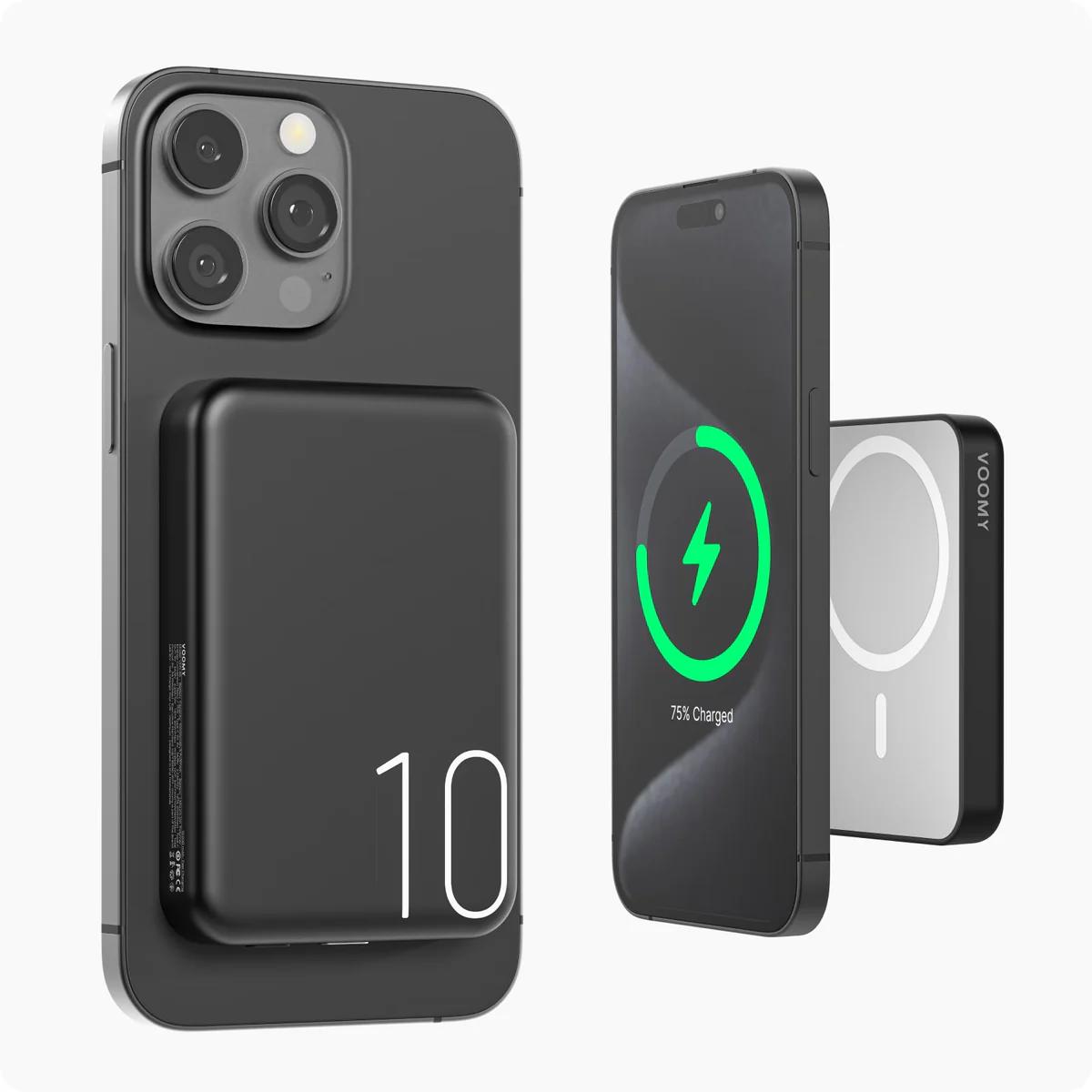 Banque d'alimentation sans fil Abi iPhone 16 avec magsafe