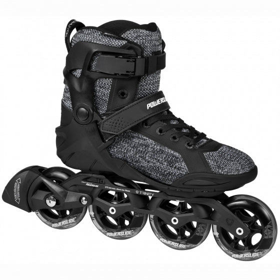Powerslide en ligne Skates Phuzion Radon Enzo 90 83A Black Taille 40