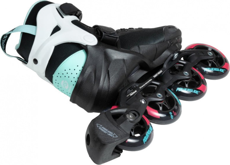 Powerslide en ligne patins Radon Teal 90 Softboat 83a Black Mt 38