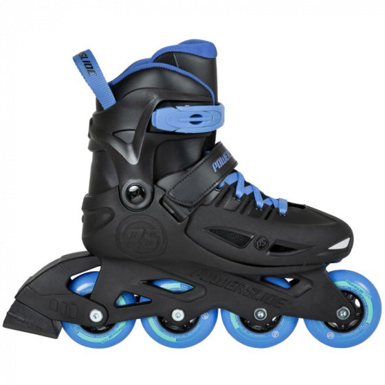 PowerSlide One Stargaze Inlineskates 85A Black Blue Taille 29 32