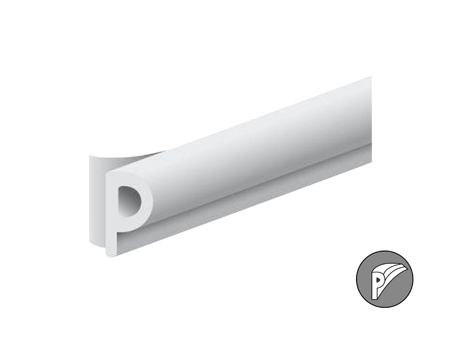 Ellen Draft Band P-Profile White 10x5mm 7.5m