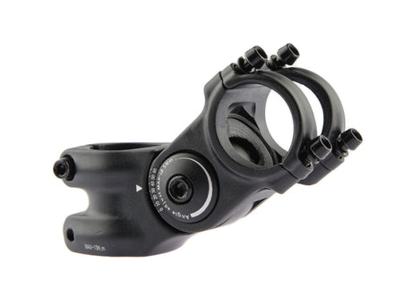 STEM PRIMAX E ENSCHEDE | Extension: 75 mm | Taille du tube de tête: Ø28,6 mm | Diamètre de la pince: Ø31,8 mm - noir
