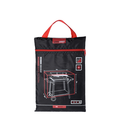 Couvre-barbecue de progarden 95x50x75 cm