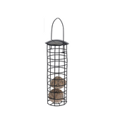 Pro support de mangeoire à oiseaux de jardin métal ø7x31,5cm noir