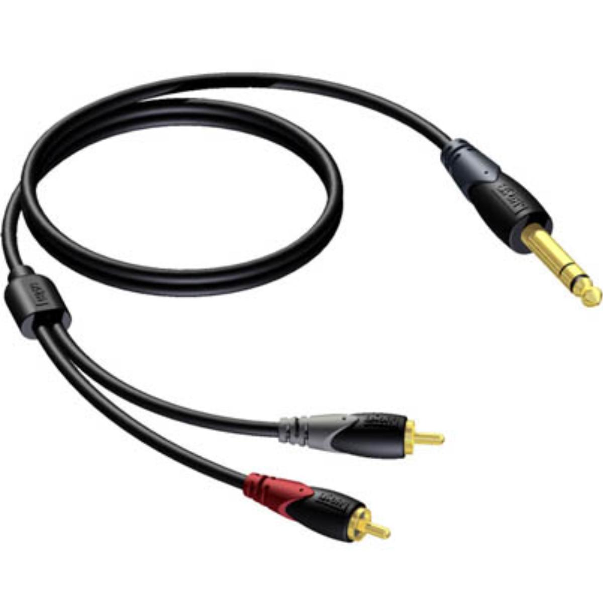 Câble Abi jack vers tulipe