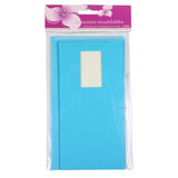 Cartes avec enveloppes bleu 21 cm 5 pièces | 48 pièces