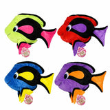 Peluche poisson 70 cm 4 assortis | 6 pièces
