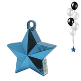 Amscan poids ballon étoile bleu 10 cm | 24 pièces