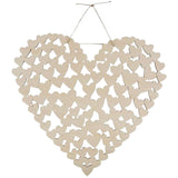 Livre d'or coeur 47 cm | 24 pièces