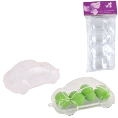 Cintre voiture transparent 8 cm 4 pièces | 48 pièces