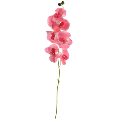 Fleur artificielle orchidée rose 62 cm | 72 pièces