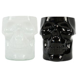 Photophore tête de mort 10 cm 2 assortis | 10 pièces