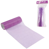 Organza en rouleau violet 15 cm x 10 m | 24 pièces