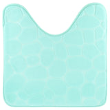 Tapis de toilette aqua microfibre 50 x 50 cm | 16 pièces
