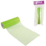 Organza en rouleau vert 15 cm x 10 m | 24 pièces