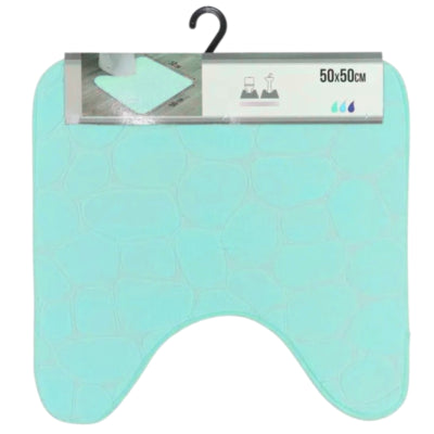 Tapis de toilette aqua microfibre 50 x 50 cm | 16 pièces